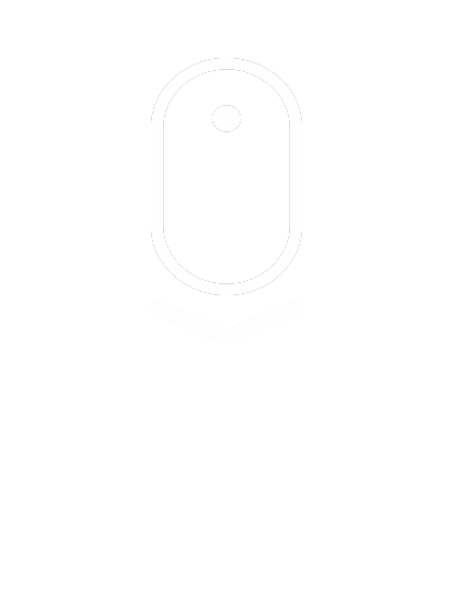 Ícone de um mouse com setas animadas apontando para baixo
